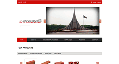 Desktop Screenshot of mirpurceramic.com